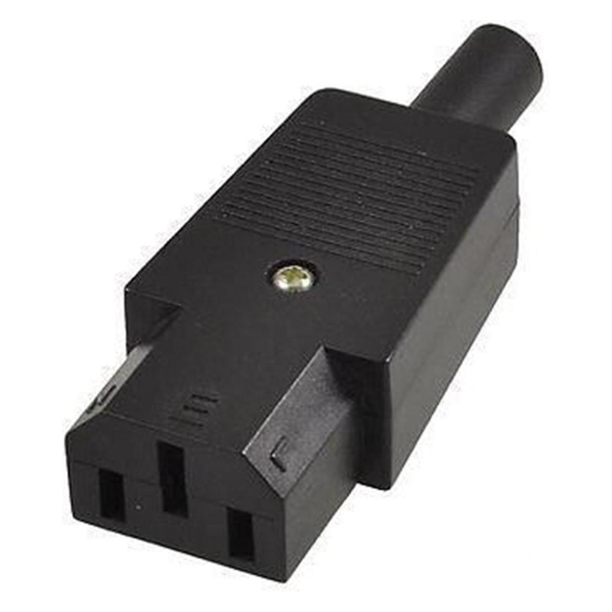 MicroConnect C13PLUG C13 Schwarz Netzstecker-Adapter (C13) (C13PLUG)