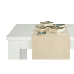 como Tischläufer  Lunch , beige , Maße (cm): B: 40