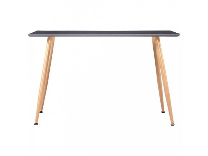 Tables a manger Table de salle a manger Gris et chene 120x60x74 cm MDF