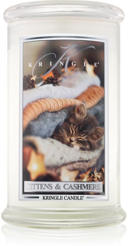 Kringle Candle Kittens & Cashmere scented candle 624 g