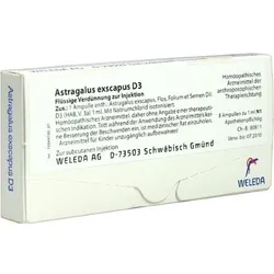 ASTRAGALUS EXSCAPUS D 3 Ampullen 8 ml