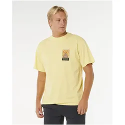 Rip Curl, Herren, Sportshirt, Herren-T-Shirt „Search Dawn“, Gelb (M), Gelb