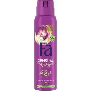 Fa Deodorant Sensual Violet Leaves Passion, Spray, für Damen, 48h Schutz, ohne Aluminium, 150 ml