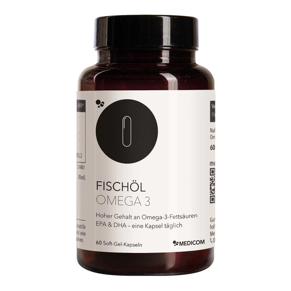 MEDICOM Pharma GmbH Fischöl Omega-3 Weichkapseln 19384664