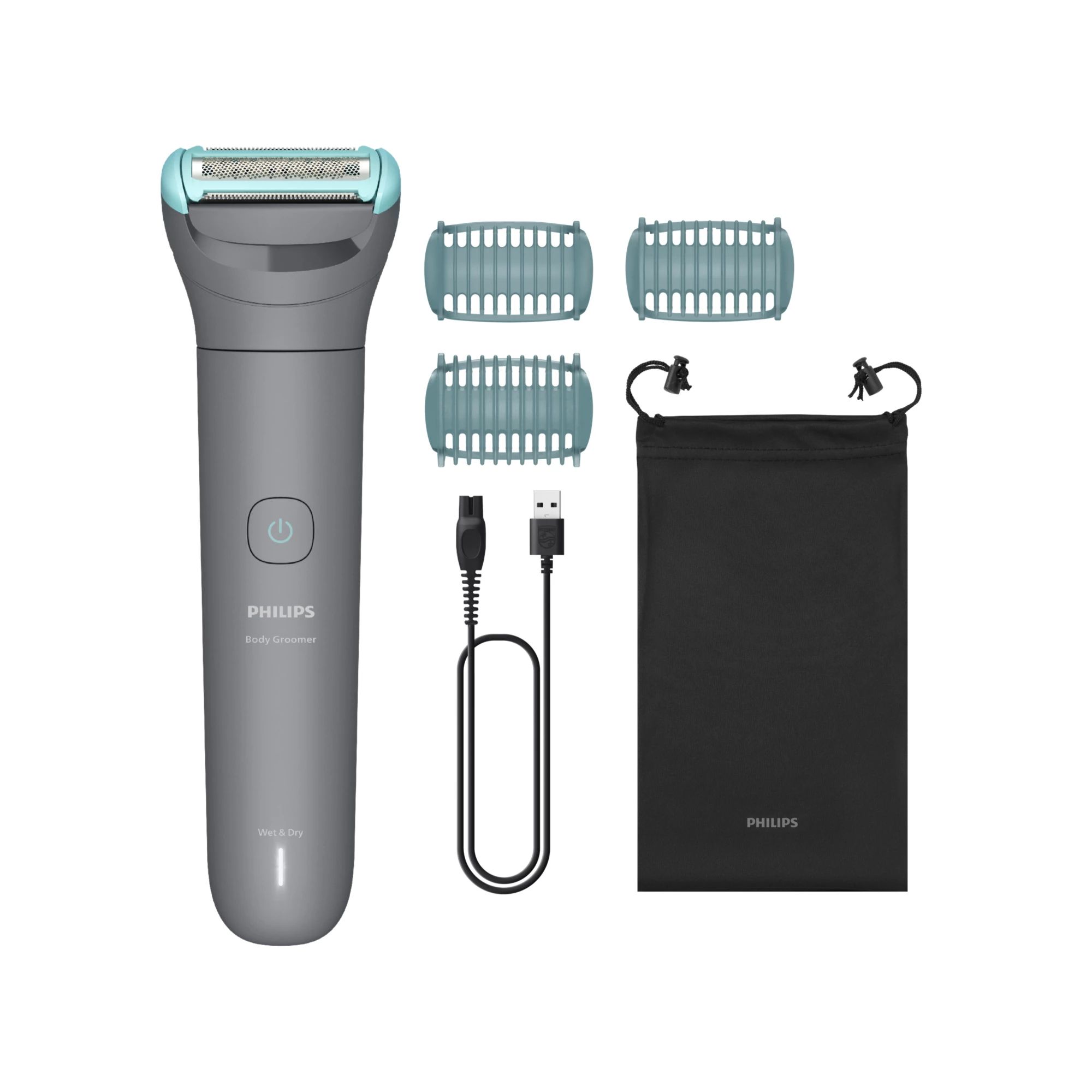 Philips BG3485/15 Series 3000 Body Groomer Nass&Trocken Rasierer Lithium 80 min