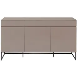 Wohnconcept Sideboard Saposa Lack Basalt