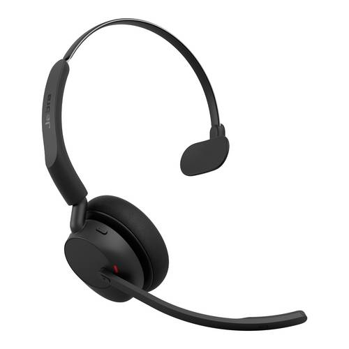 Jabra Evolve3 45 Mono, LINK 390c, UC, La On Ear Headset Kabellos, Bluetooth Schwarz