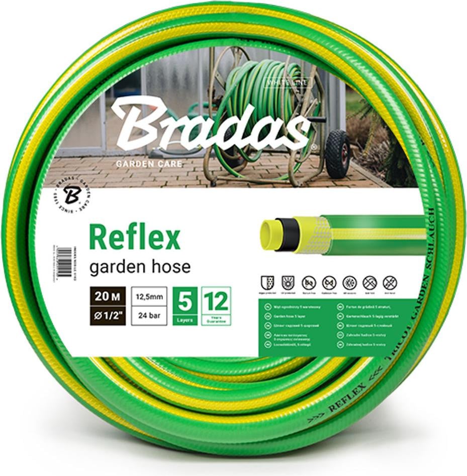 Bradas WFR3/450 PVC slang, 50 meter, diameter: 1,91 cm