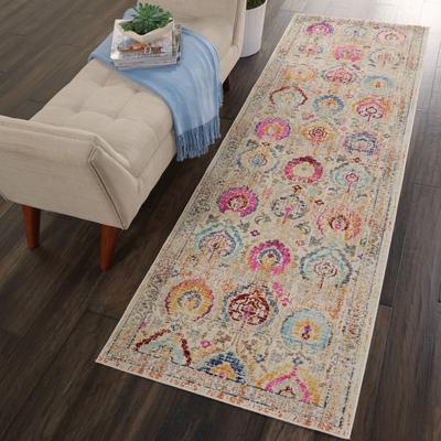 Nourison Vintage Kashan Persian Medallion Area Rug