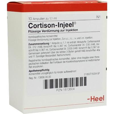 Biologische Heilmittel Heel GmbH CORTISON Injeel Ampullen 10 St 01813604