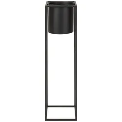 Übertopf Kiara in Schwarz