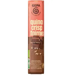 GEPA Schokoriegel Quinoa Crisp Fairness bio