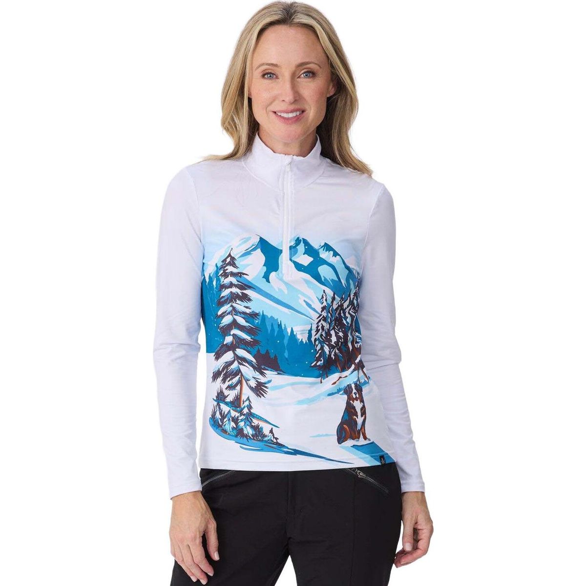 Krimson Klover Snow Hounds Top white (975) XS KK-F26564-975-XS