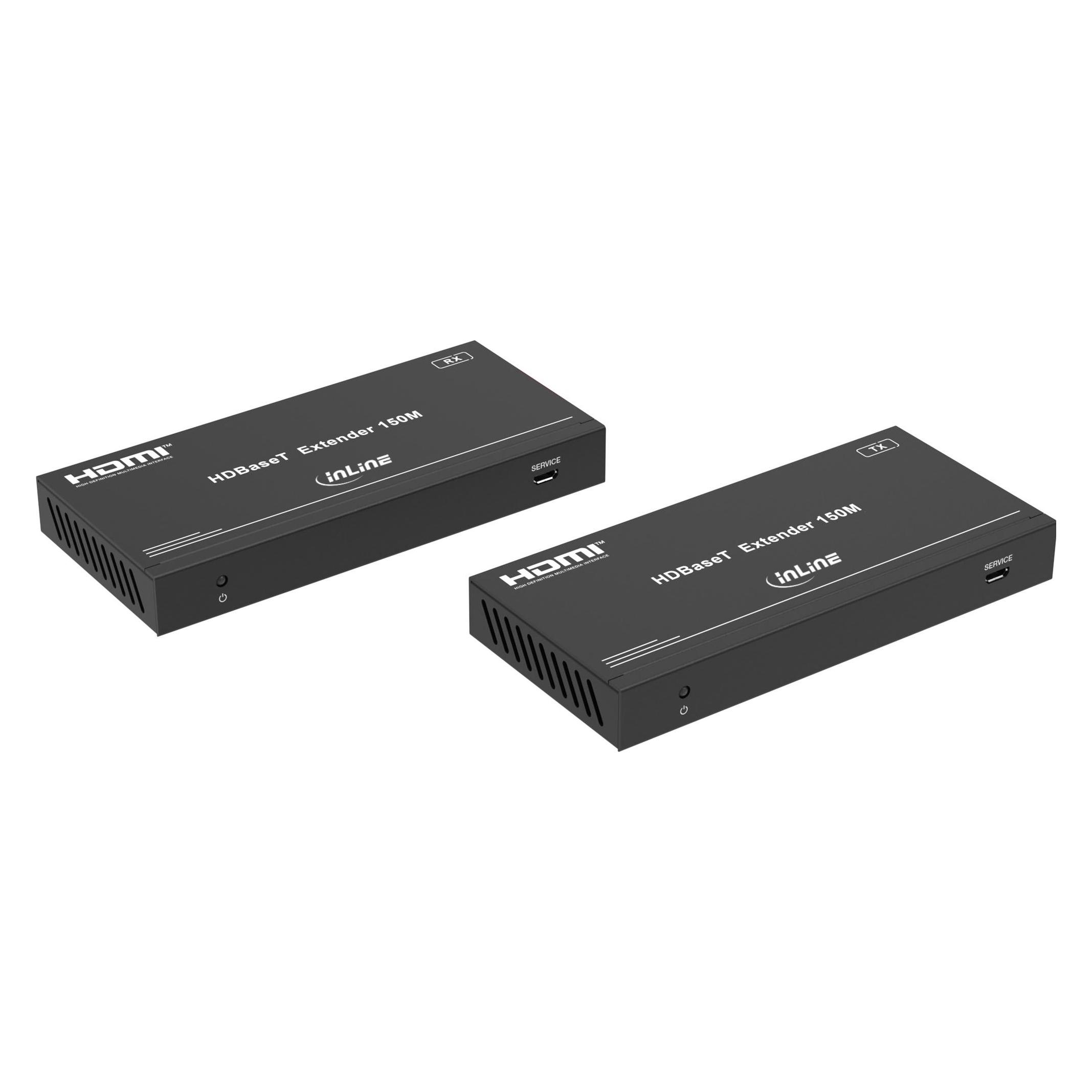 Eaton System przekazu sygnału AV InLine Video Extender, Cat.6, HDMI 4K/60Hz, HDBaseT, Set (Extender) (57886C)