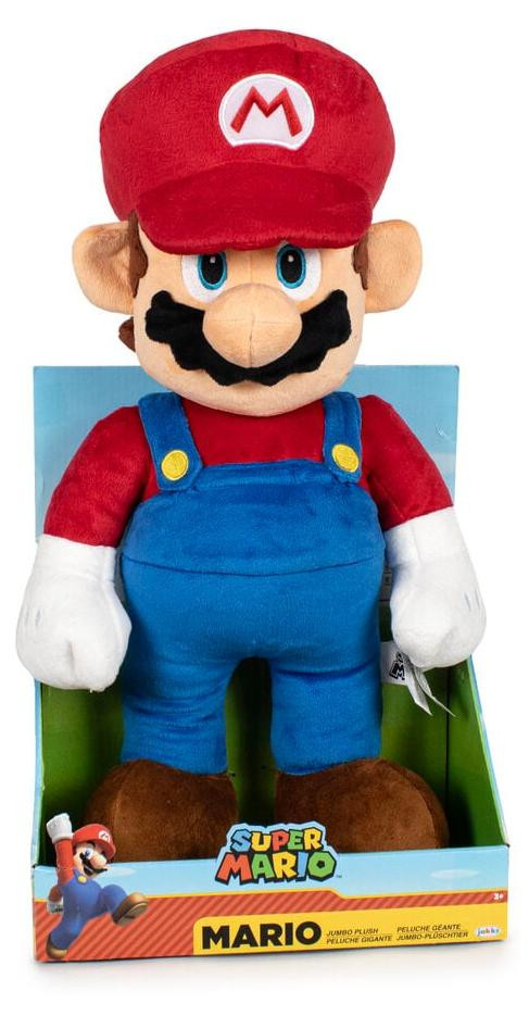 Jakks Pacific Nintendo Super Mario Grote Pluche Knuffel, 50 cm