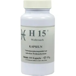 H 15 Weihrauchkapseln 350mg 100 ST