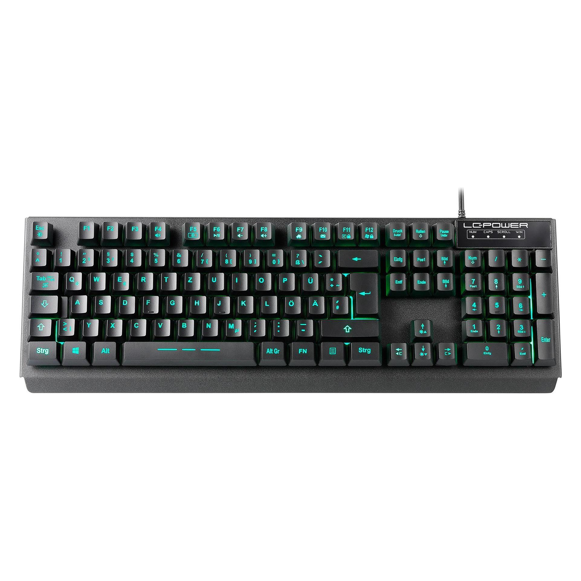 LC-Power LC-KEY-4B-LED (DE, Kabelgebunden) (LC-KEY-4B-LED)
