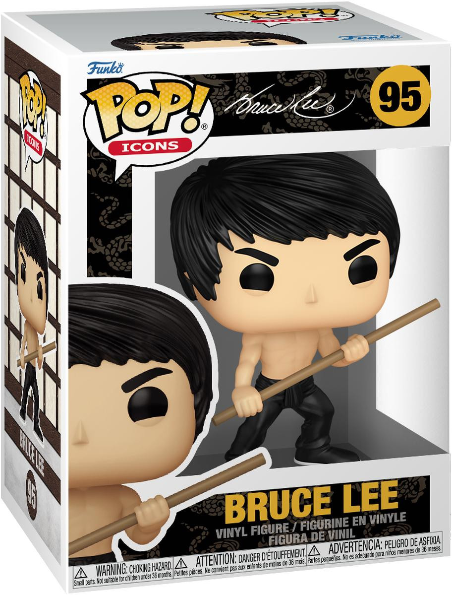 Funko Pop! Bruce Lee met bo-staf verzamelobject