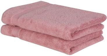 Better Trends Splash 100% Cotton Reversible Hand Towel Set, Solid Design, 550 GSM Heavyweight, Soft Absorbent, Machine Washable