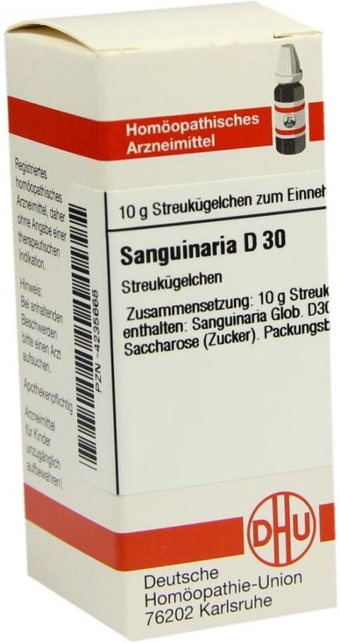 DHU Sanguinaria D30 Globuli