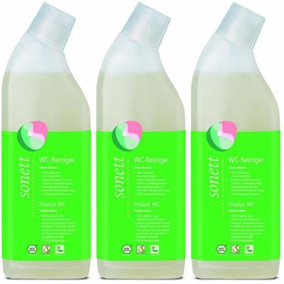 Sonett WC Reiniger Minze Myrthe 750 ml x3 3x750 Reinigungsmittel