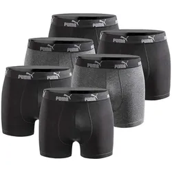 Puma Herren Boxershorts 6er Pack black - L - L