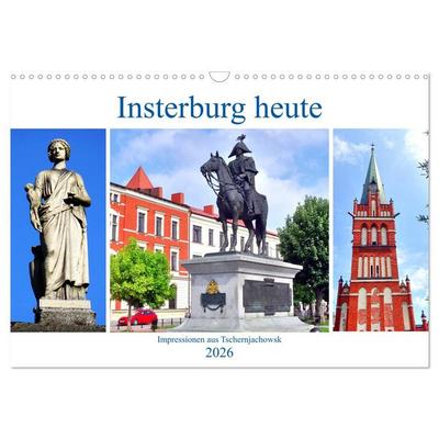 Insterburg heute - Impressionen aus Tschernjachowsk (Wandkalender 2026 DIN A3 quer), CALVENDO Monatskalender