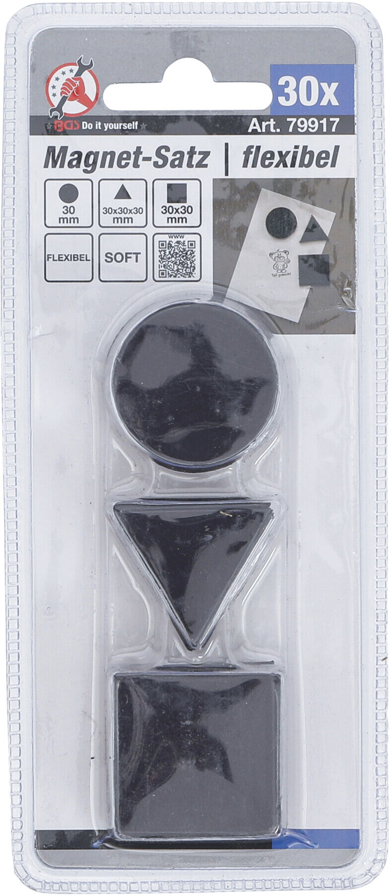 BGS Do it yourself Magnet-Satz flexibel 30-tlg. (79917)