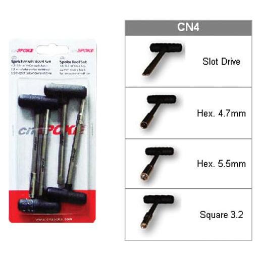 cnSpoke Cn stipinų CN4 veržliarakčiai (CN-CN4) (CN-CN4)