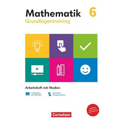 Grundlagentraining Mathematik - Mittlere Schulform - 6. Schuljahr, Taschenbuch von , Cornelsen Verlag, 978-3-06-001169-8