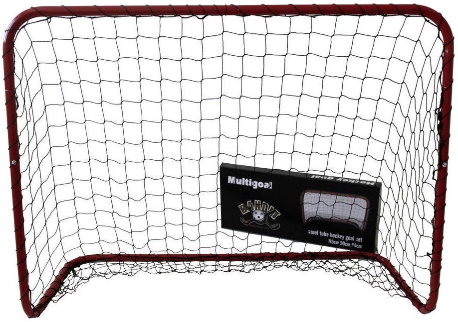 Hockeytor "Bandit L", rot, Sport-Tore, B/H/L: 115cm x 90cm x 50cm, Stahl, Hockeytor, B:115cm H:90cm L:50cm rot B/H/L: 115cm x 90cm x 50cm, Stahl