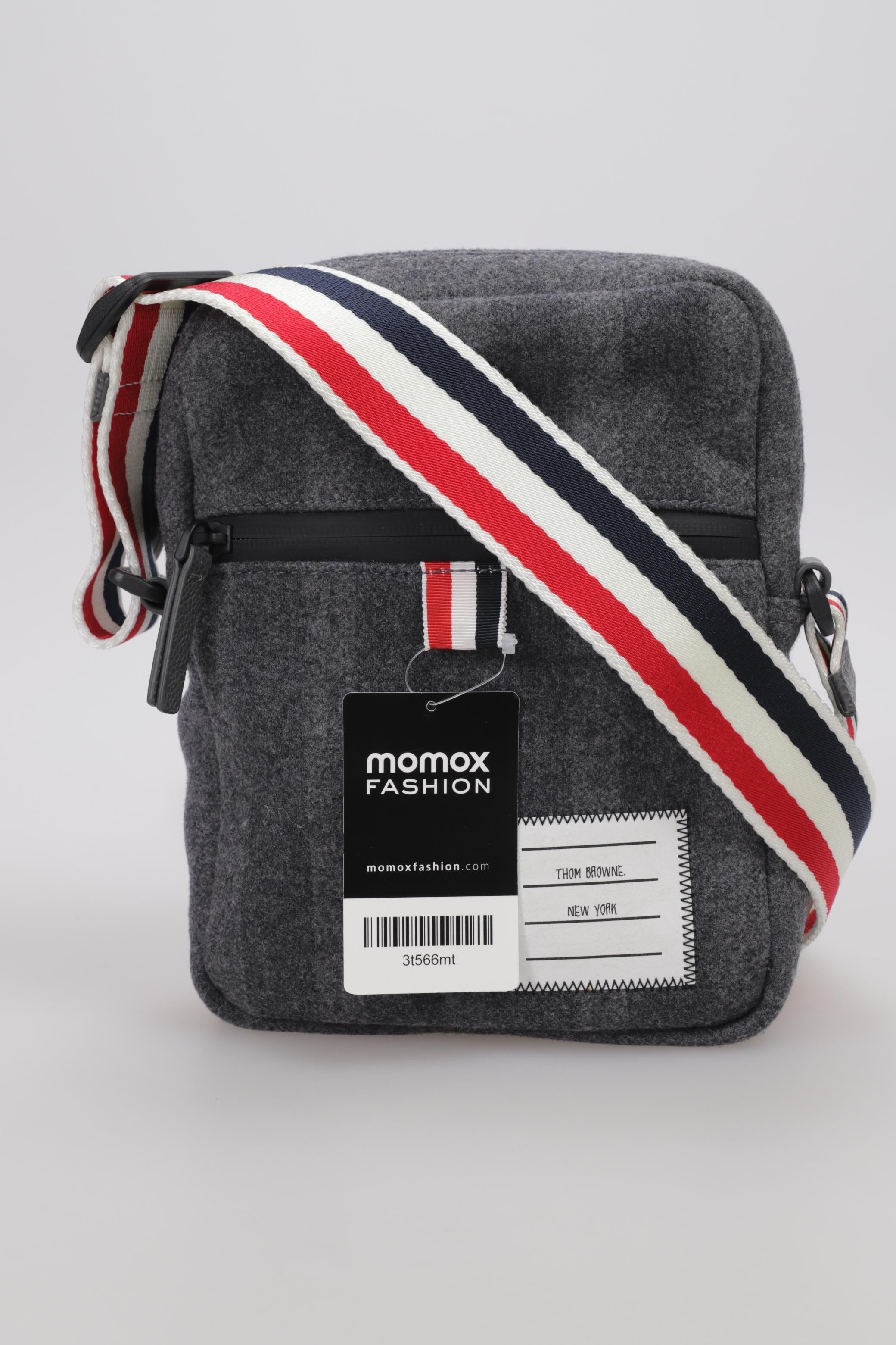 Thom Browne Herren Tasche, Grau, kein / Etikett - Second Hand