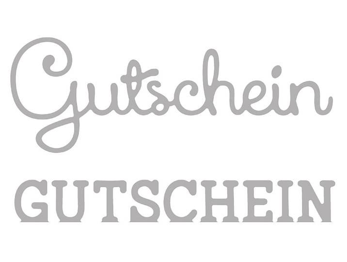 Rayher Stanzschablonen-Set Gutschein 2 Stück