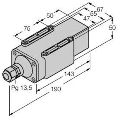 Turck Boîtier de protection SG40/2 (69497)
