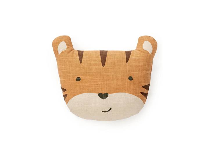 benuta Kissen Savannah Orange 35/45 cm, Textil, Tiere, Rechteckig, 35x45 cm, Baby- und Kindermöbel, Babyzimmer, Kinderzimmer Deko
