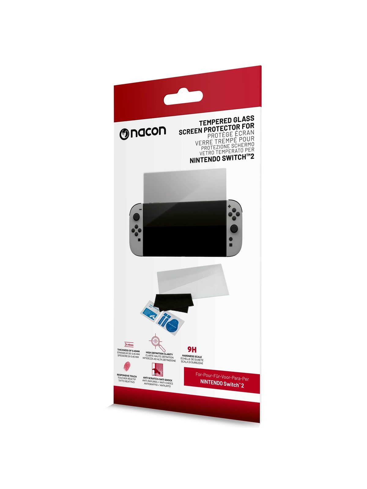 NACON Tempered Glass - Miscellaneous Displayschutzfolie - Nintendo Switch 2