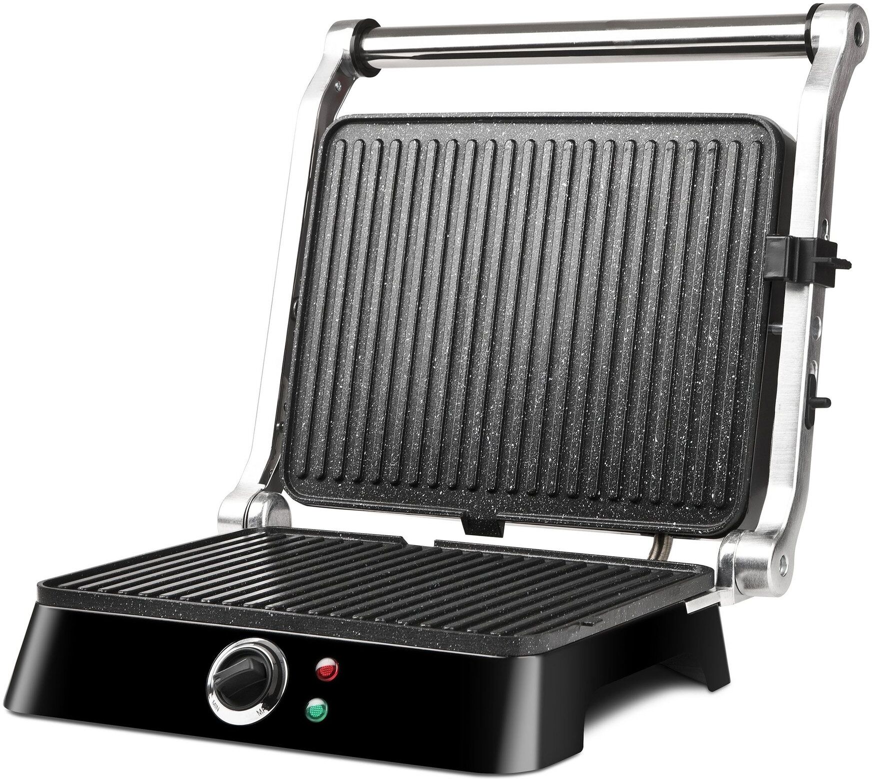 Bistecchiera elettrica Girmi BS4400 PETRAVERA Black e Silver