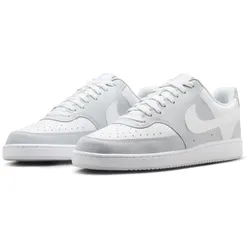 NIKE Court Vision Low Sneaker Herren 002 - pure platinum/white 44.5