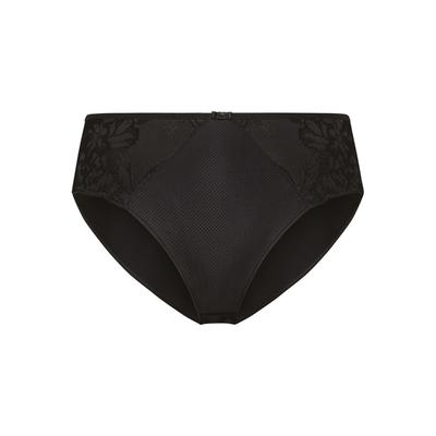 Slip SUSA "Slip Porto", Damen, Gr. 38, schwarz, Spitze, Obermaterial: 76% Polyamid PA. 13% Elasthan EL. 11% Baumwolle CO., Unterhosen Slip
