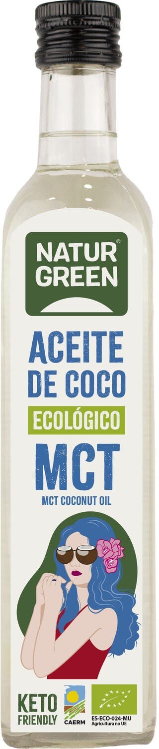 NATURGREEN Aceite de Coco MCT Bio 500ml