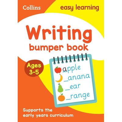 Writing Bumper Book Ages 3-5, Taschenbuch von Collins Easy Learning, HarperCollins, 978-0-00-827541-9