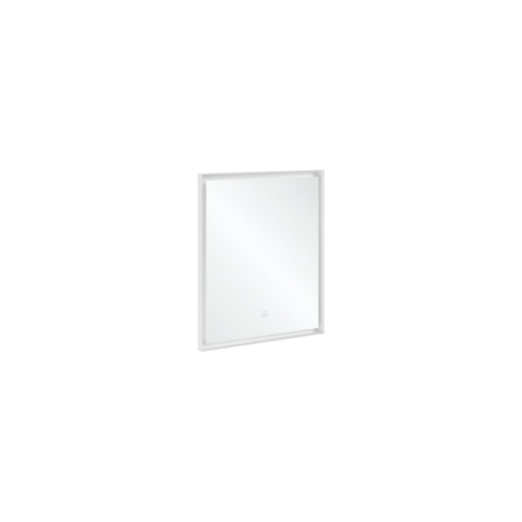 V&B Spiegel Subway 3.0 Aluminiumrahmen, 65x75x4,75cm, weiß matt ; Villeroy & Boch (A4636500)