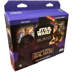 FFG FFGD3706 - Star Wars: Unlimited - Schatten der Galaxis (Zwei-Spieler-Starter) (Deutsch, 2 Spieler)