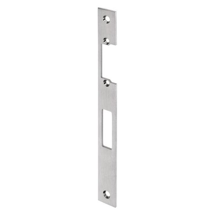Wilka Flachschliessblech Edelstahl matt käntig Breite 24 x Länge 245 mm DIN links / rechts (Schliessblech) (9319.000001)