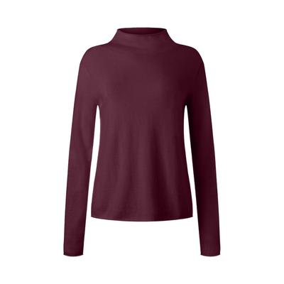 Strickpullover MAERZ MUENCHEN "Maerz Muenchen 375100 Strickpullover Damen Bekleidung", Damen, Gr. 42, rot, 100% Wolle, Pullover Strickpullover