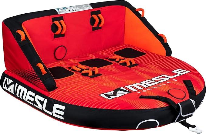 Funtube Formula, 2-4 Personen Tube Wassersport, Couch Wasserreifen aufblasbar, Towable Tube für Kinder & Erwachsene, Schleppring für Boot & Jetski, Wasserring zum Ziehen