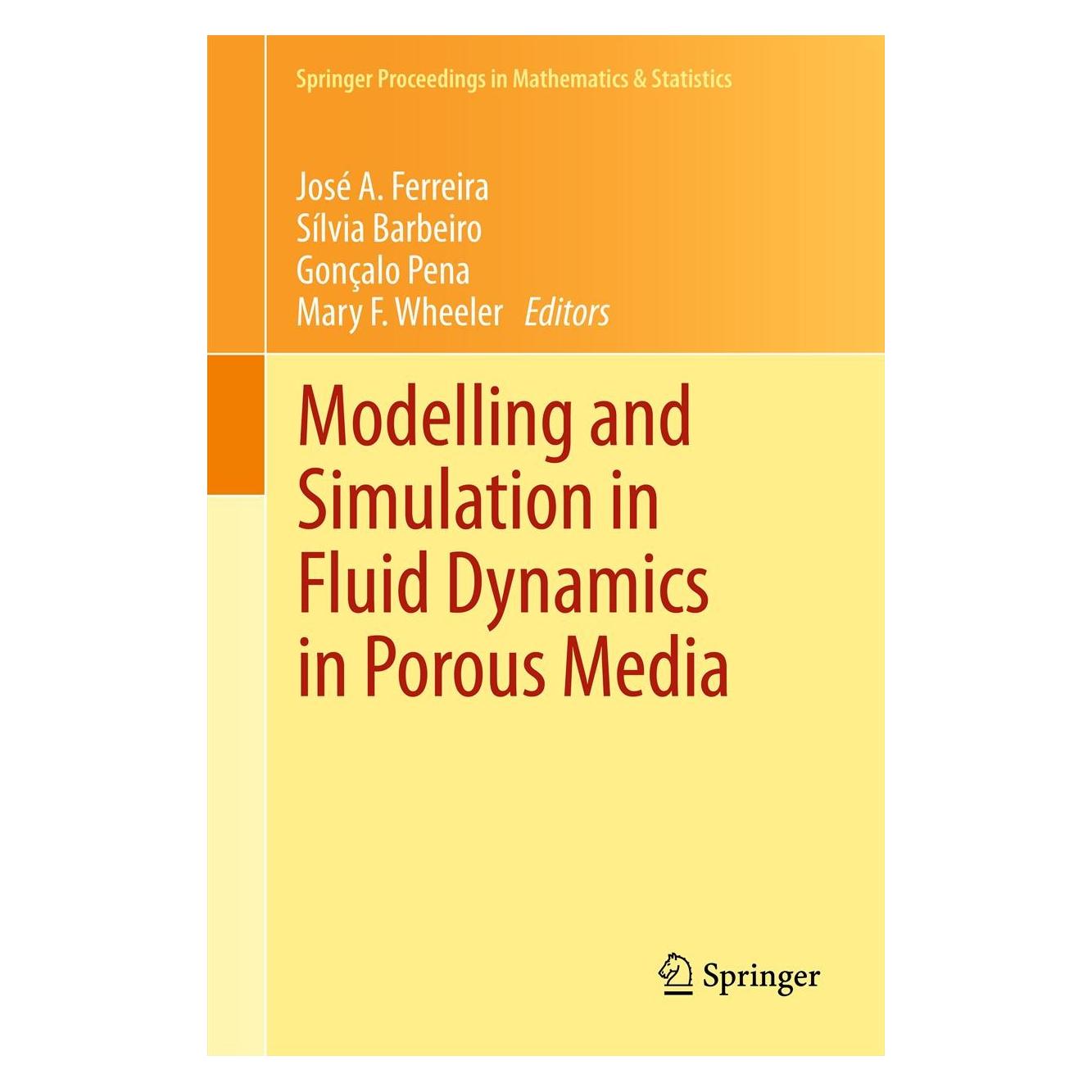 Springer Modelling and Simulation in Fluid Dynamics in Porous Media (Englisch, Hardcover, Gonçalo Pena, José A. Ferreira, Mary F. Wheeler, Sílvia Barbeiro) (9781461450542)