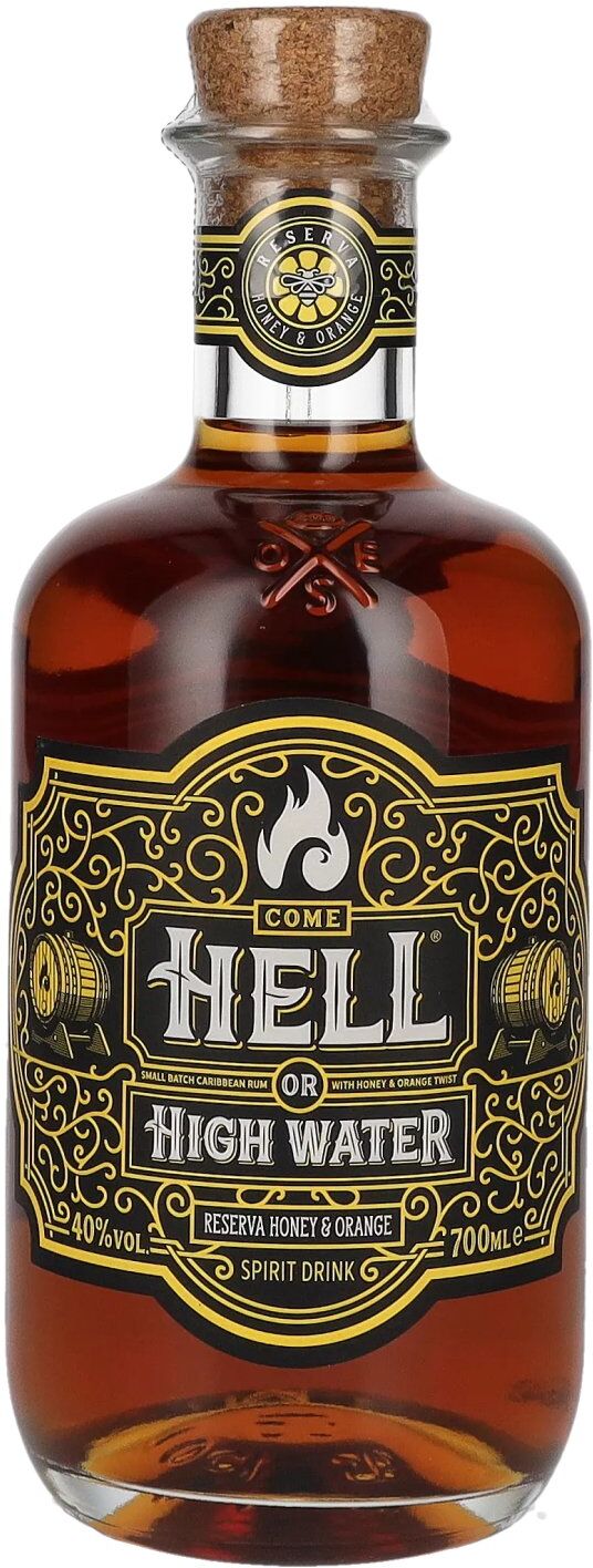 Come Hell or High Water RESERVA Honey & Orange Spirit Drink 40% Vol. 0,7l