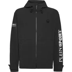 PLEIN SPORT Windbreaker SCRATCH, Größe M in Schwarz 02