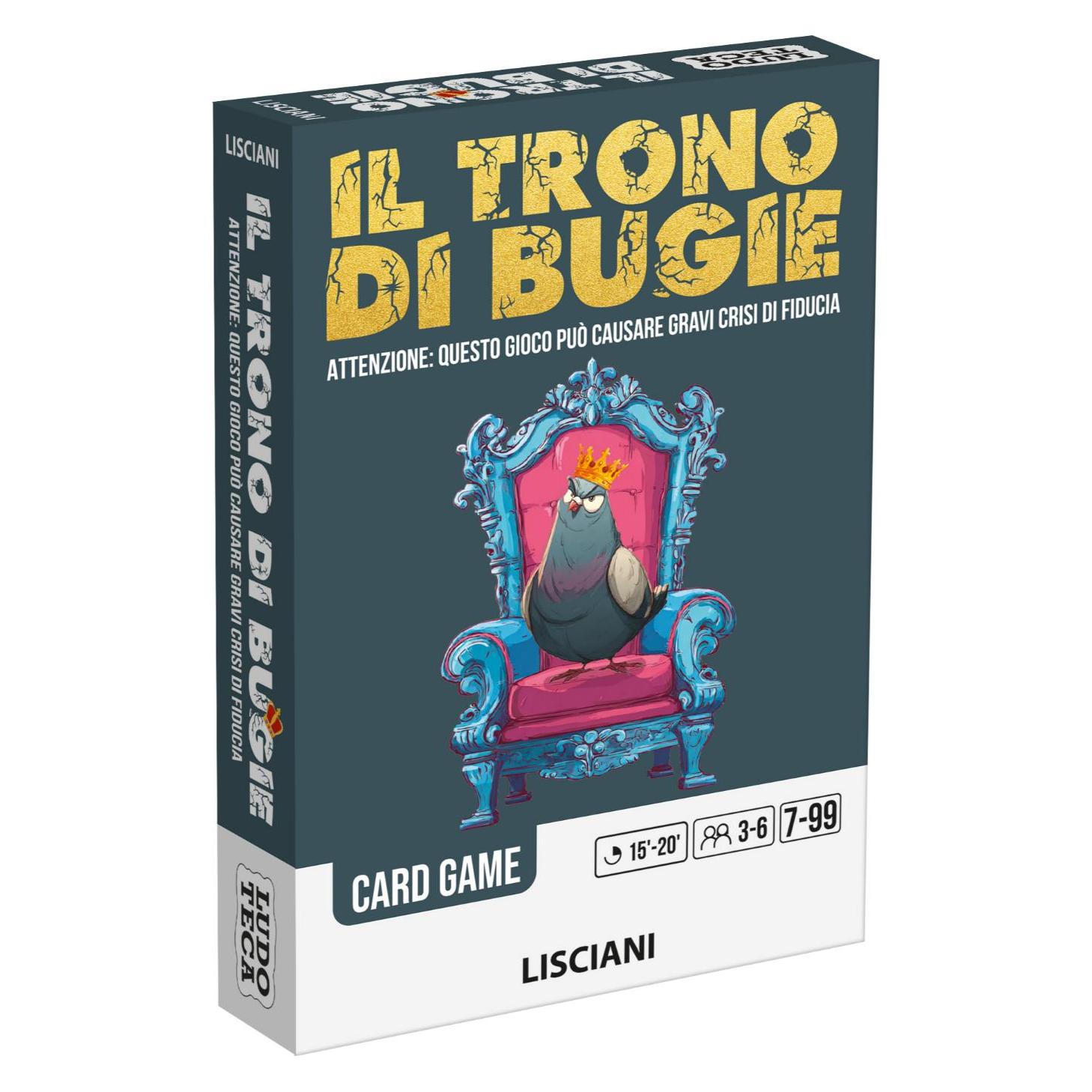 Lisciani Ludoteca Card Game Trono Di Bugie (66586392)